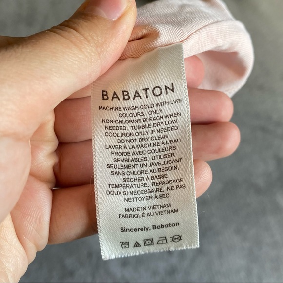 Aritzia Babaton light pink camisole tanktop size xxs - Picture 4 of 5